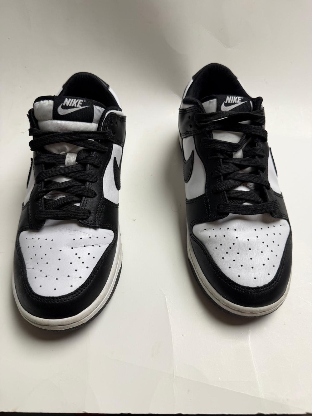 Nike Black and White Low-Top Sneakers